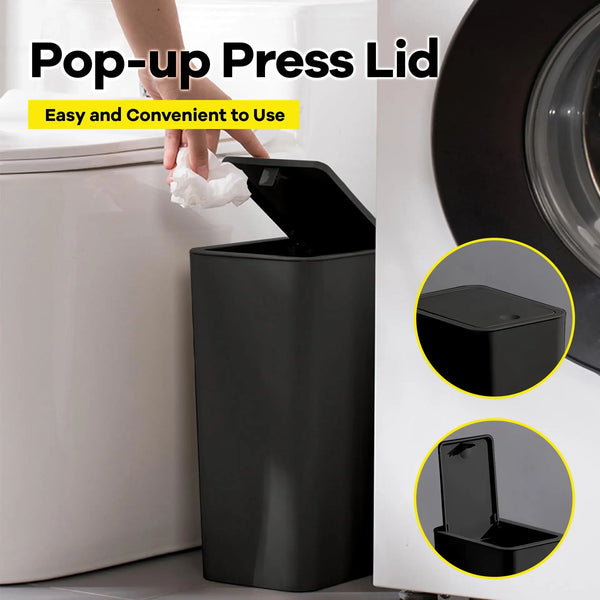 Compact Fresh-Keep Trash Bin