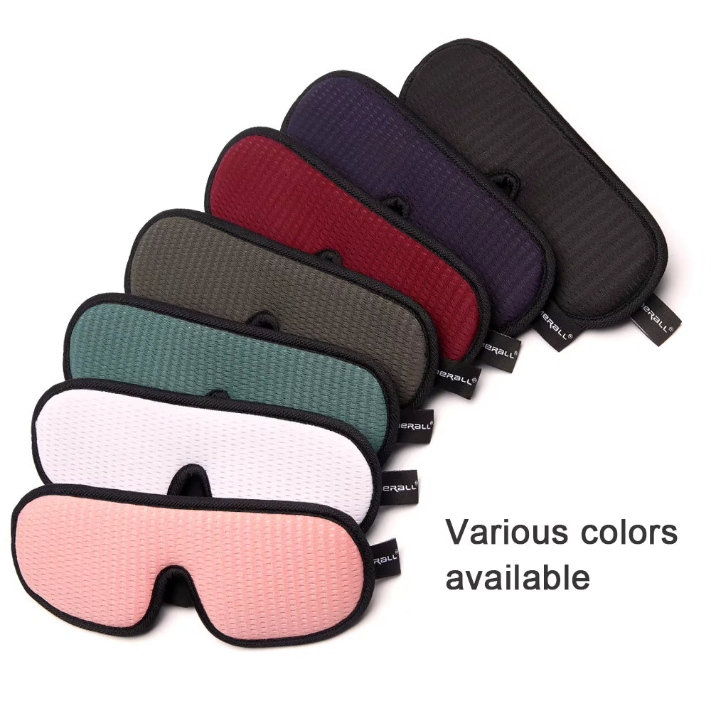 3D Sleeping Mask Block Out Light Sleep Mask for Eyes Soft Sleeping Aid Eye Mask for Travel Eyeshade Night Breathable Slaapmasker