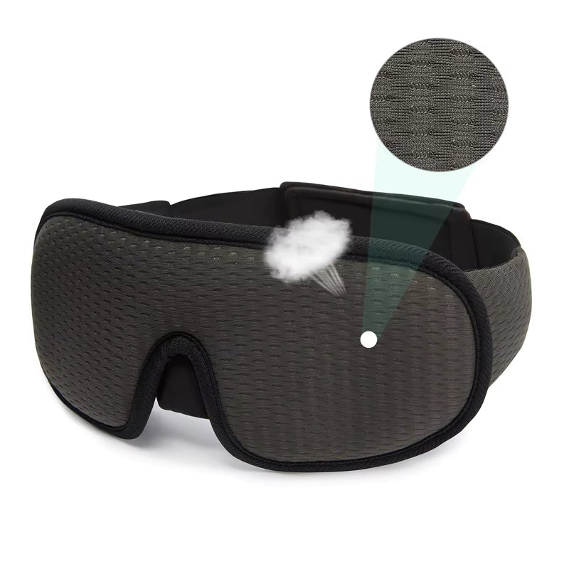 3D Sleeping Mask Block Out Light Sleep Mask for Eyes Soft Sleeping Aid Eye Mask for Travel Eyeshade Night Breathable Slaapmasker
