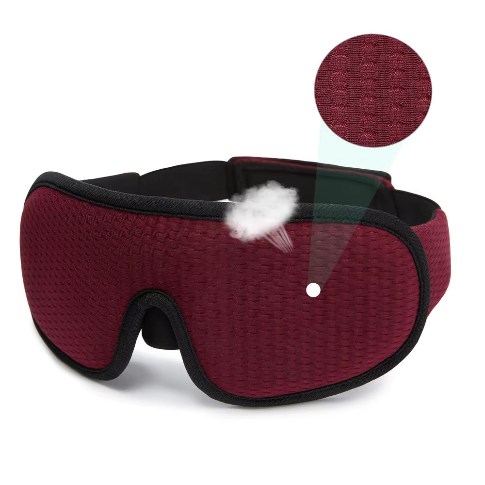 3D Sleeping Mask Block Out Light Sleep Mask for Eyes Soft Sleeping Aid Eye Mask for Travel Eyeshade Night Breathable Slaapmasker
