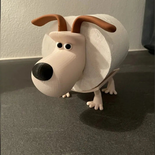 Charming Puppy Roll Holder