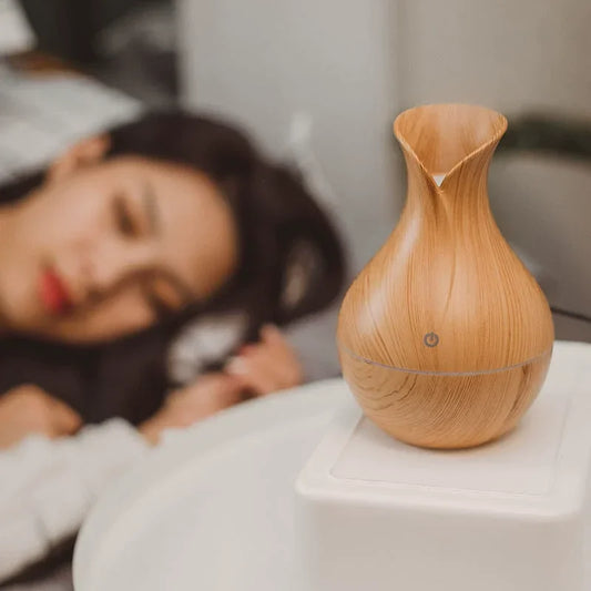 Portable Wood Grain Humidifier